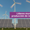 Líderes producción renovables